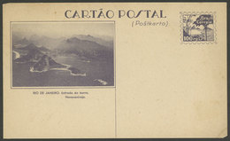 BRAZIL: RHM.BP-86, View Of The Bay Of Rio De Janeiro, Inscriptions In Portuguese And Esperanto, Very Nice! - Postwaardestukken