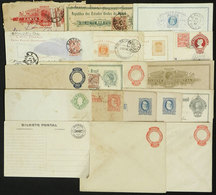 BRAZIL: 19 Varied Postal Stationeries, Some Scarce, Interesting Group, Low Start! - Entiers Postaux