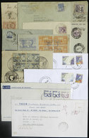 BRAZIL: 12 Covers Used Between 1894 And 2006, There Are Good Postages, Scarce Cancels, 2 With Postage Due Marks, 2 With  - Cartes-maximum