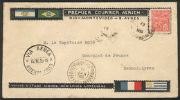 BRAZIL: 14/JA/1925 Rio De Janeiro - Buenos Aires: First Airmail, Latécoere Airlines, VF Quality, Rare! - Cartoline Maximum