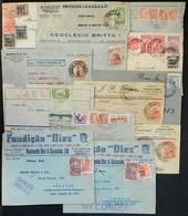 BRAZIL: 13 Airmail Covers Flown Between 1929 And 1934, With Interesting Postages And Cancels, Most Of Fine Quality! - Maximum Cards