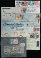 BRAZIL: 8 Airmail Covers Used Between 1929 And 1940, Very Interesting! - Maximum Cards