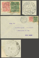 BRAZIL: Cover Flown To Porto Alegre On 21/MAR/1929, Franked With "Variguinho" (RHM.V-3) With VARIG Primitive Cancel: "V. - Cartoline Maximum