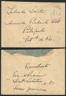 BRAZIL: Cover Sent With Military Free Frank To Petropolis, Very Interesting! - Maximum Cards