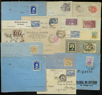 BRAZIL: 18 Covers Used Mainly In The 1930s Franked With Commemorative Stamps Used ALONE, Some Pieces Are Rare And Of Ver - Maximum Cards