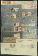 BRAZIL: 12 Airmail Covers Used In The Early 1930s, Most Of Fine Quality, There Are Some Interesting Postages And Cancels - Cartes-maximum