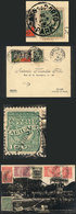 BRAZIL: Cover + Postcard Sent From Aes Do Porto To Belem On 16/JUN/1931 And From Belem To USA Via DOX Flight On 8/AU/193 - Cartes-maximum