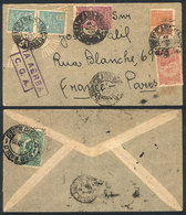 BRAZIL: Airmail Cover Sent From Piracicaba To France On 11/NO/1933 Via CGA, With Very Nice Postage On Front And Reverse, - Cartes-maximum