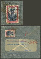 BRAZIL: RARE "ISOLATED" POSTAGE: Registered Cover Sent From Belem To Paris On 10/NO/1937 By Airmail, Franked With The 10 - Cartes-maximum