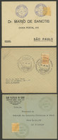 BRAZIL: 3 Covers Of 1940/1 With Special Postmarks, Very Nice! - Cartoline Maximum