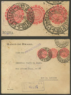 BRAZIL: 21/SE/1940 Fpolis - Rio De Janeiro: Registered Cover Franked With Strip X3 Of RHM.C-151, Very Nice! - Cartoline Maximum