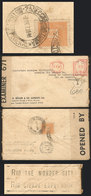 BRAZIL: Cover Sent From London To Rio On 9/OC/1941 With Insufficient Postage And Postage Due Mark, A 600rs. Stamp Was Af - Cartoline Maximum