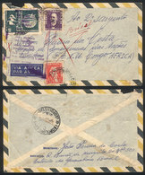 BRAZIL: Airmail Cover Sent In FE/1961 To A Soldier Of The UN EMERGENCY FORCE In Congo, And Returned To Sender, Rare! - Cartoline Maximum