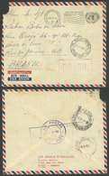 BRAZIL: Cover Posted By A Brazilian Soldier In The UNO Emergency Forces In LEBANON On 24/FE/1962, To His Family In Rio,  - Maximum Cards