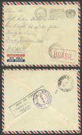 BRAZIL: Cover Posted By A Brazilian Soldier In The UNO Emergency Forces In EGYPT On 13/MAR/1962, To His Family In Rio, W - Cartes-maximum