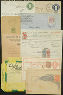 BRAZIL: Lot Of 9 Pieces (covers, Postal Stationeries, Etc.), Good Postmarks, Good Opportunity At Low Start! - Autres & Non Classés