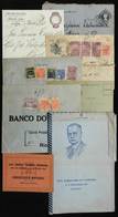 BRAZIL: Lot Of Covers, Postal Stationeries And Other Items, Interesting, Very Low Start! - Autres & Non Classés