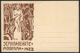 BRAZIL: Modern Art Week 1922, Sao Paulo, Unused Card, VF Quality - Rio De Janeiro