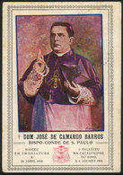BRAZIL: José De Camargo Barros, Bishop Of Sao Paulo, Used On 17/SE/1906, VF! - Rio De Janeiro