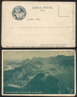 BRAZIL: RIO DE JANEIRO: Circa 1937, Interesting Card With Multiple Views Of The City, VF Quality! - Rio De Janeiro