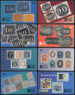 BRAZIL: 8 Telephone Cards With Images Of Postage Stamps, Very Nice! - Altri & Non Classificati