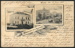 BULGARIA: VIDIN: Nice Views Of Buildings, Sent From Vidin To Wien In JUN/1903, VF! - Bulgaria