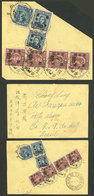 CHINA: Airmail Cover Sent To Brazil In 1947, VF Quality, Interesting! - Enveloppes