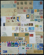 EUROPE: More Than 45 Covers And Postal Stationeries (including Some FDC Covers And A Couple Of Large Fragments), Most Us - Autres - Europe