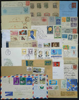 EUROPE: More Than 45 Covers And Postal Stationeries (including Some FDC Covers And A Couple Of Large Fragments), Most Us - Europe (Other)