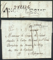 FRANCE: Entire Letter Of 5/AP/1786 With ANGOULESME Mark, Excellent Quality! - Other & Unclassified