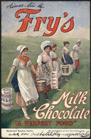 GREAT BRITAIN: Fry's Milk Chocolate, "A Perfect Food", Circa 1906, VF Quality And Very Nice!" - Otros & Sin Clasificación