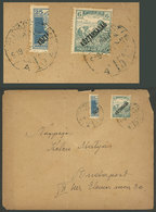 HUNGARY: Cover Used In Budapest In MAR/1919, It Includes A BISECT As Part Of The Postage, Interesting! - Andere & Zonder Classificatie