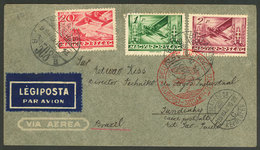 HUNGARY: 10/MAY/1938 Budapest - Brazil: Airmail Cover, Sent Via Germany (DLH), VF Quality! - Autres & Non Classés