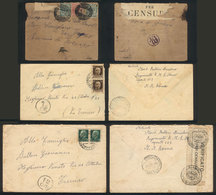 ITALY: 3 Covers Used In 1916 And 1942 (2), Sent By Soldiers, With Interesting Postal And Censor Markings! - Autres & Non Classés