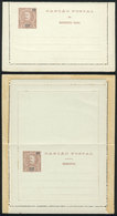MOZAMBIQUE: Double Lettercard Of 1903: 50 + 50Rs., Unused, Excellent! - Mozambique
