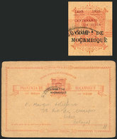 MOZAMBIQUE - COMPANY: Mozambique Postal Card Of 20Rs., With "COMPa. DE MOÇAMBIQUE" And "1498 - 1898 CENTENARIO DA INDIA" - Mozambique