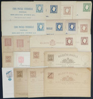 PORTUGAL: 20 Old Postal Cards, A Few With Minor Defects, Most Of VF Quality! - Postwaardestukken