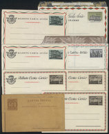 PORTUGAL: 8 Varied Postal Stationeries, Little Duplication, Very Fine General Quality! - Postwaardestukken