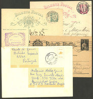 PORTUGAL: 4 Postal Stationeries Used Between 1923 And 1983, VF General Quality! - Sonstige & Ohne Zuordnung