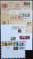 SWITZERLAND: 8 Covers Or Cards Used Between 1900 And 1989, Interesting, Some With Defects, Low Start. - ...-1845 Prephilately