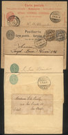SWITZERLAND: 4 Postal Stationeries Sent To Brazil Between 1902 And 1904, Very Nice! - ...-1845 Voorlopers