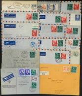 SWITZERLAND: 17 Covers Sent To Brazil Between 1917 And 1950, Most Of Fine To VF Quality, Interesting! - ...-1845 Prephilately