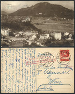 SWITZERLAND: TAVEL And Chatelard, Sent From Clarens To Wien On 13/AP/1918, VF! - Sent