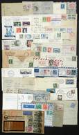 WORLDWIDE: Lot Of 32 Covers / Postal Stationeries / Etc. Of Varied Countries And Periods, Most With Defects, Some Very I - Autres - Europe