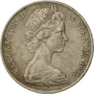 Monnaie, Australie, Elizabeth II, 20 Cents, 1974, Melbourne, TB, Copper-nickel - 1855-1910 Handelsmünze