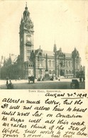 SOUTH YORKS - SHEFFIELD - TOWN HALL 1904 UNDIVIDED BACK Ys242 - Sheffield