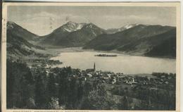 Schliersee V. 1929  Dorf Und Der See  (2301) - Schliersee