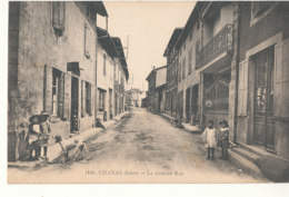 38 // CHANAS  La Grande Rue   1649 - Chanas