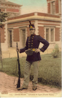 Armée Belge Infanterie De Ligne Grande Tenue  (couleur)  Envoyée Au Canada - Uniforms