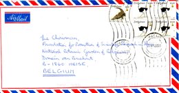 ZIMBABWE. N°429 De 2000 Sur Enveloppe Ayant Circulé. Autruche. - Ostriches